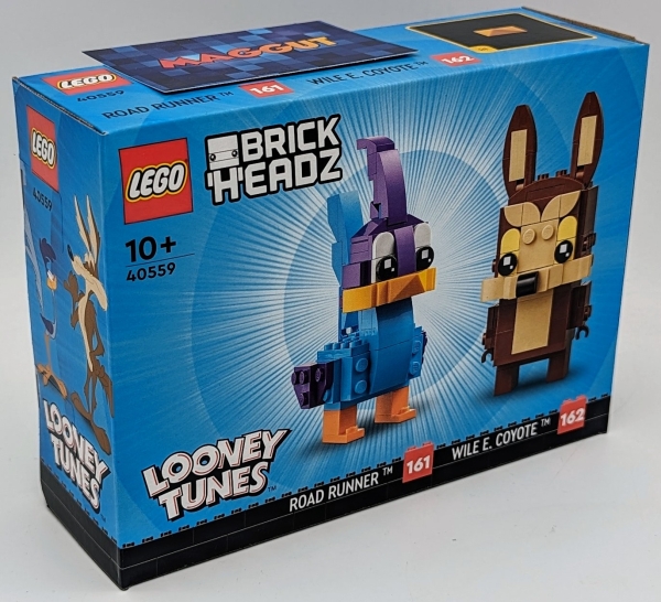 LEGO® BrickHeadz Road Runner & Wile E. Coyote